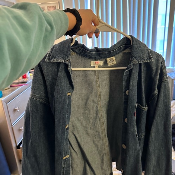 Levin denim over shirt - purchased from rent the runway - Picture 3 of 4